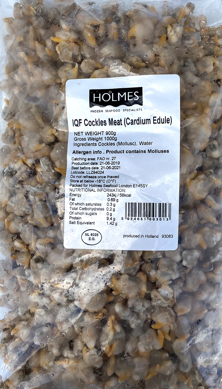 Cockle Meat 1Kg Bag